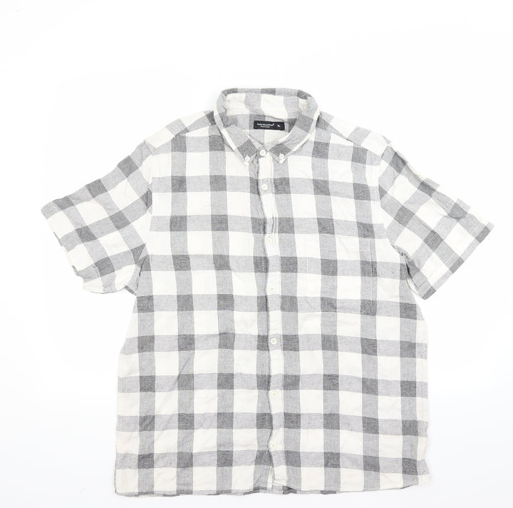 Ceader wood state Mens White    Button-Up Size XL