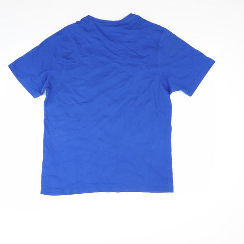 George Mens Blue    T-Shirt Size M  - Superman
