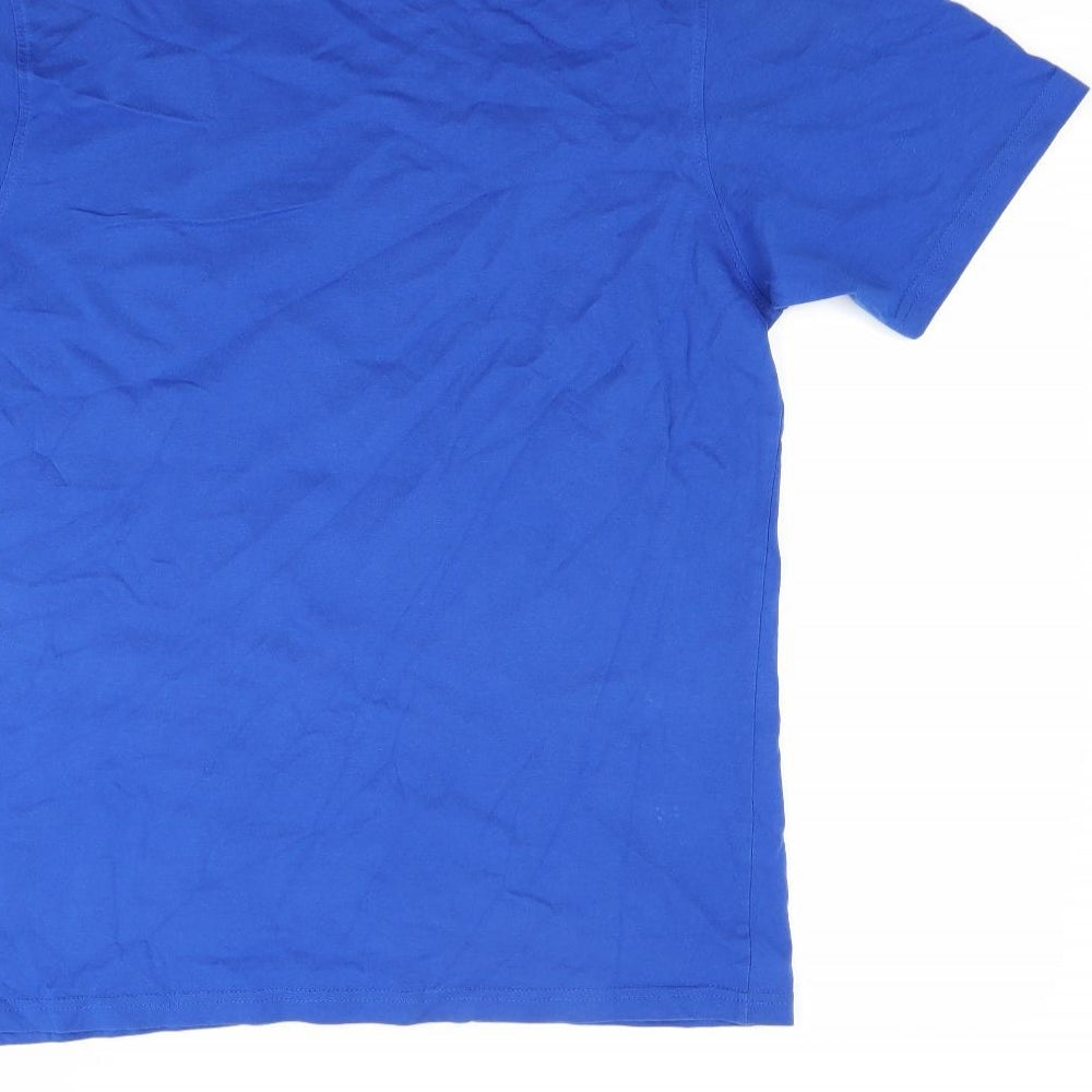 George Mens Blue    T-Shirt Size M  - Superman