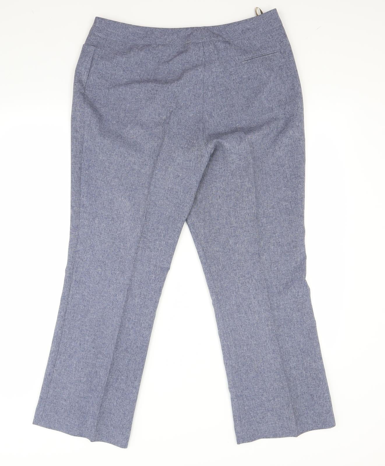Atmosphere Womens Blue   Trousers  Size 16 L26 in