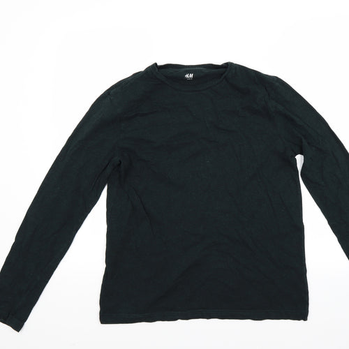H&M Womens Green   Pullover Jumper Size S
