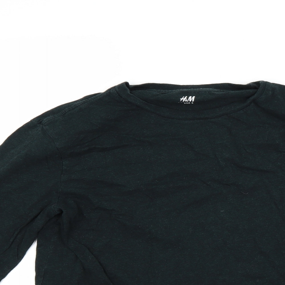 H&M Womens Green   Pullover Jumper Size S