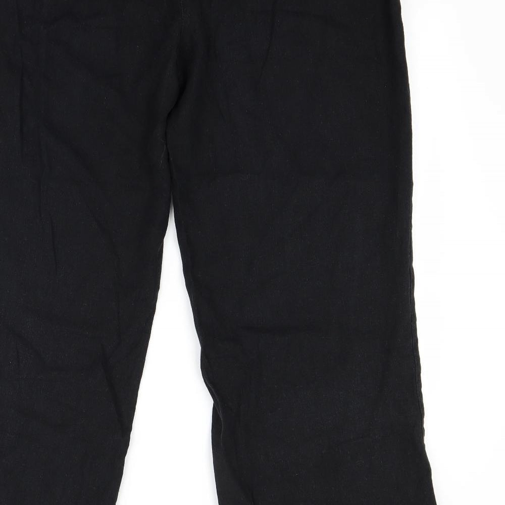 Debenhams Womens Black   Trousers  Size 16 L26 in