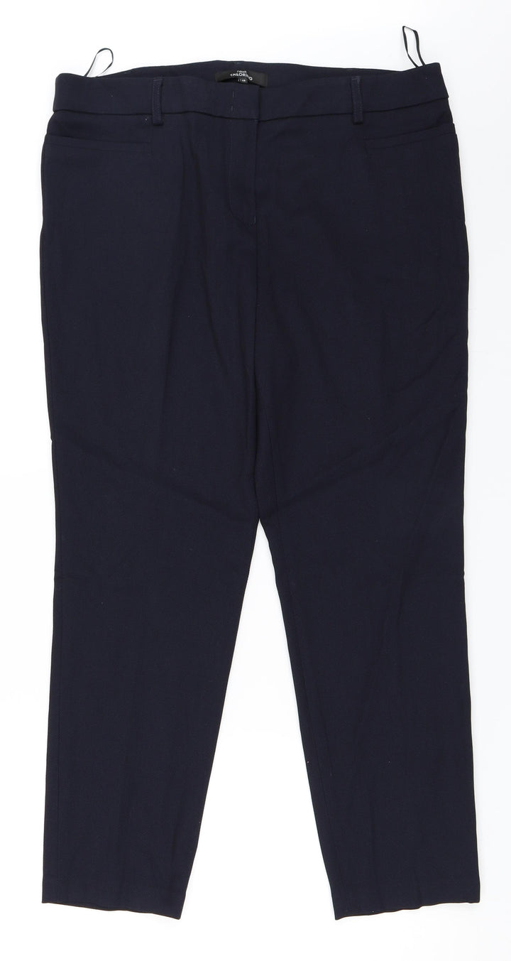 NEXT Womens Blue   Trousers  Size 14 L27 in