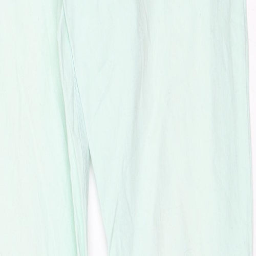 Yigga Girls Green   Straight Jeans Size 14 Years