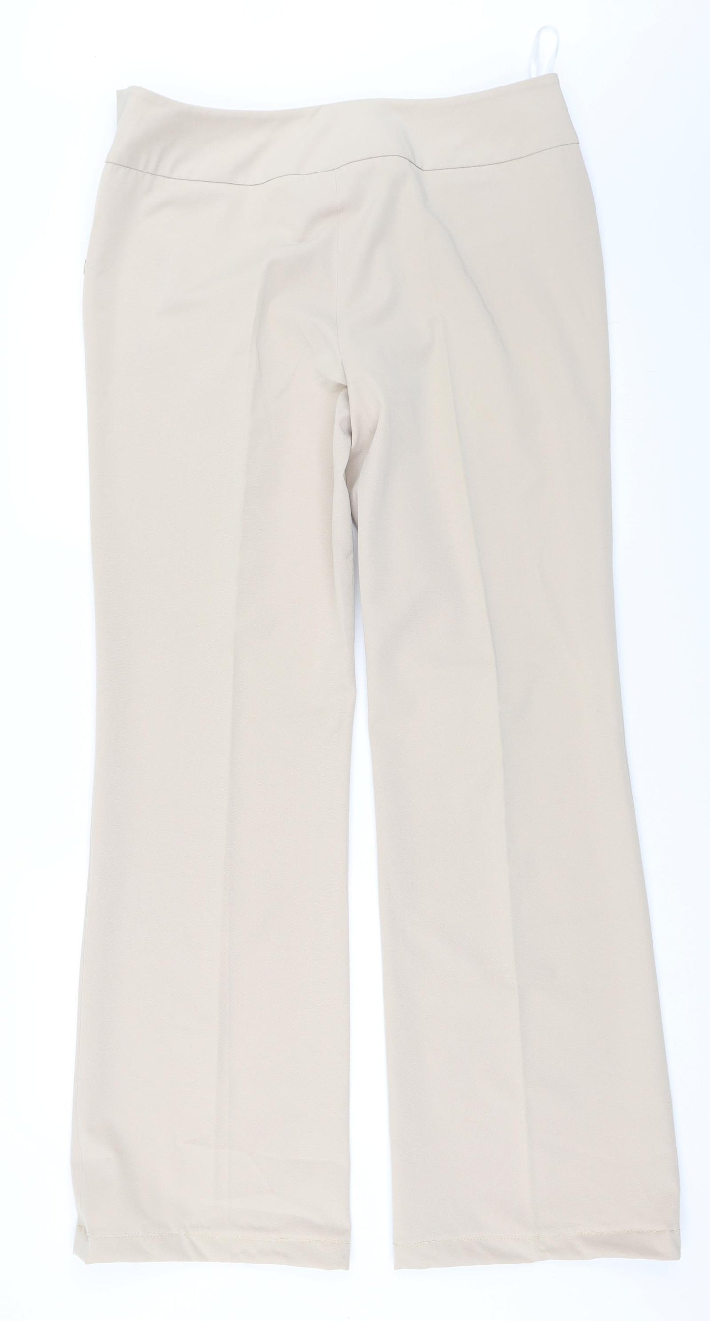 Tall Zone Womens Beige   Trousers  Size 16 L34 in