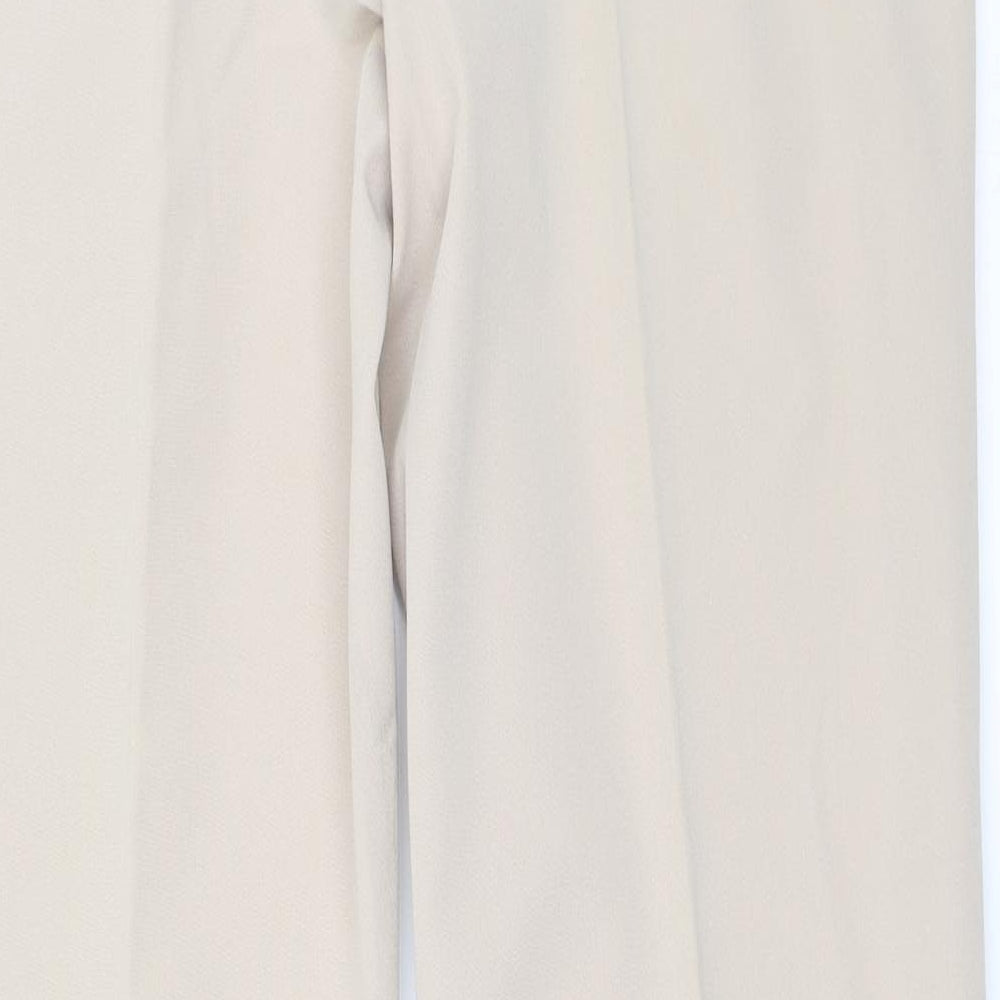 Tall Zone Womens Beige   Trousers  Size 16 L34 in