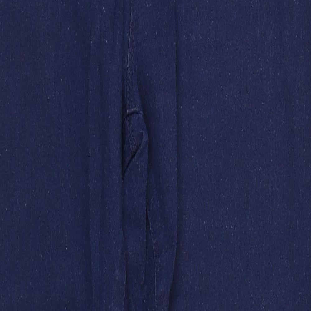 Preworn Womens Blue  Denim Jegging Jeans Size 12 L27 in