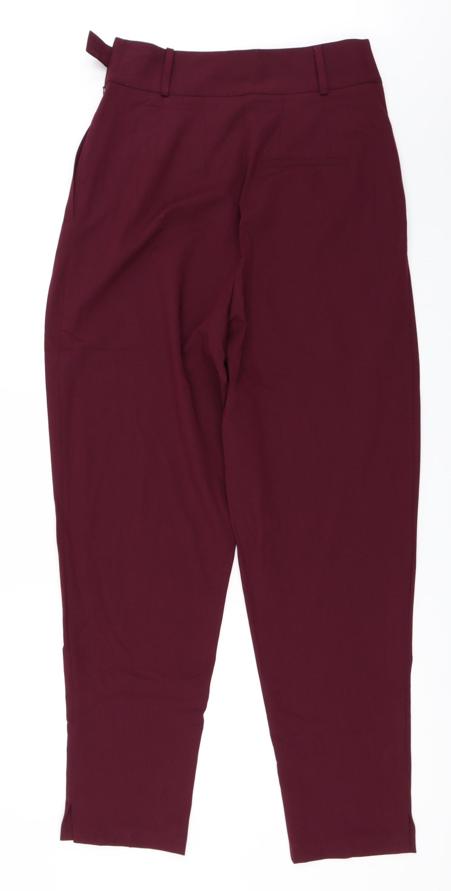 ASOS Womens Red   Trousers  Size 10 L31 in