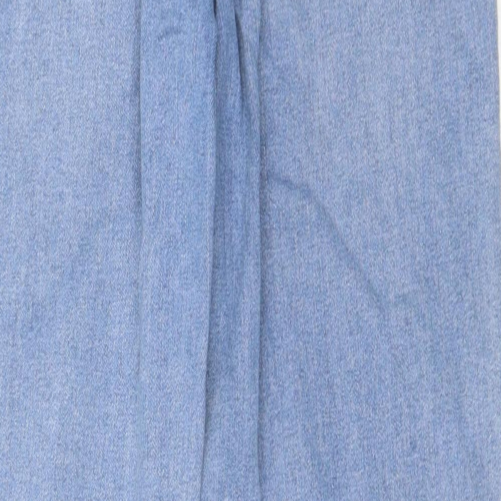 George Womens Blue  Denim Straight Jeans Size 10 L30 in