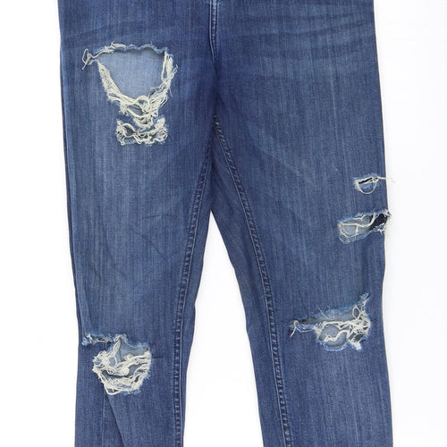 Topshop Womens Blue  Denim Skinny Jeans Size 26 in L32 in - Jamie Jeans