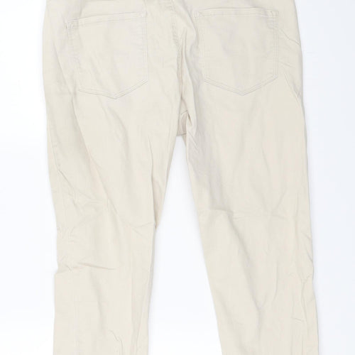 KappAhl Womens Beige   Cropped Jeans Size 42 L23 in