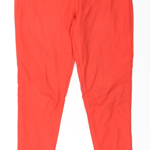 RESERVED Womens Red   Trousers  Size 34 L28 in