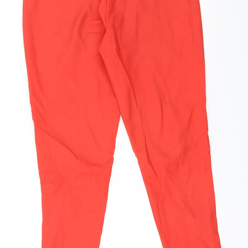 RESERVED Womens Red   Trousers  Size 34 L28 in