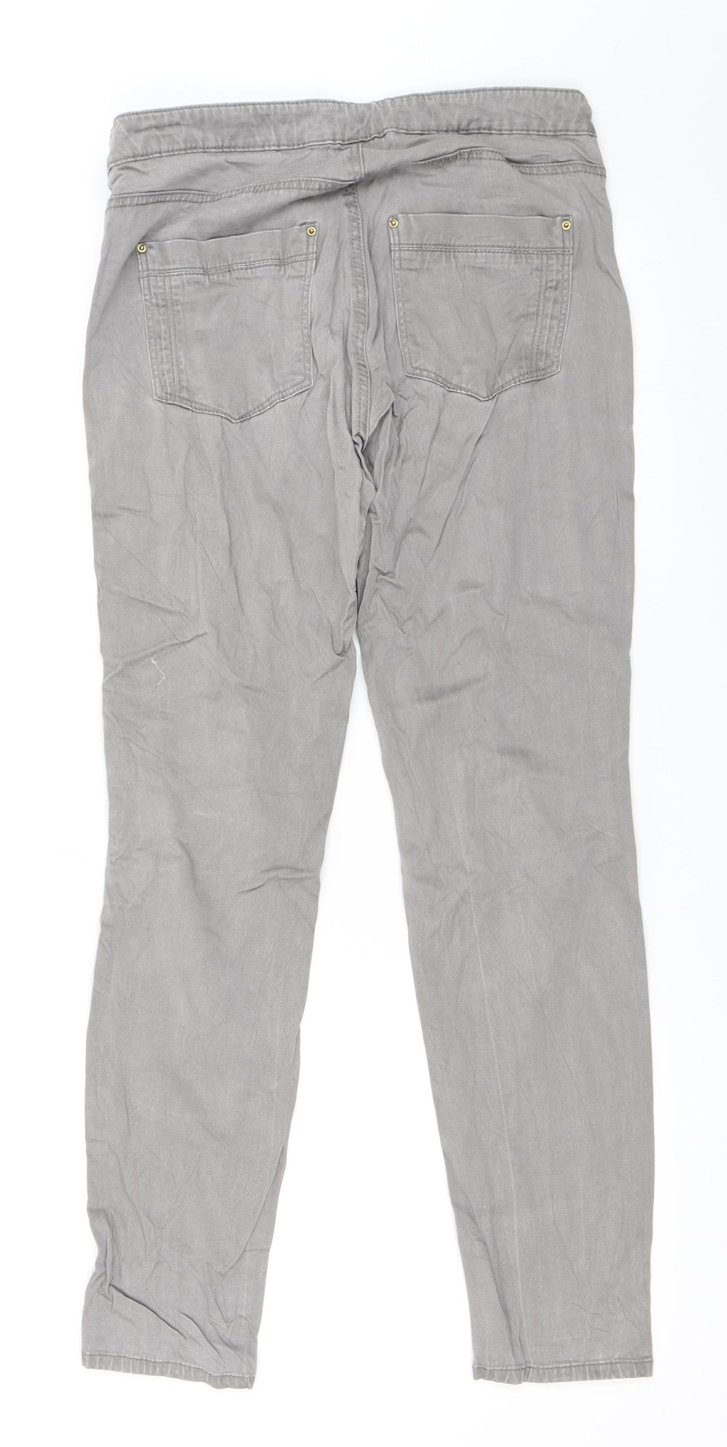H&M Womens Grey   Skinny Jeans Size 38 L27 in
