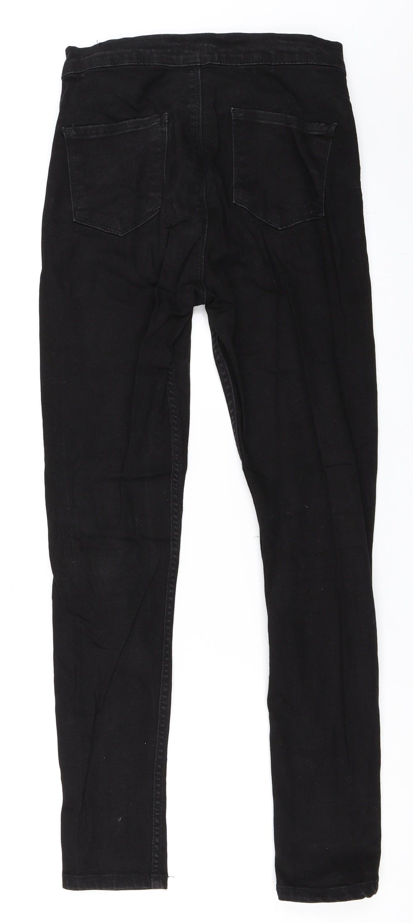 Miss Poem Womens Black  Denim Skinny Jeans Size 29 in L27 in