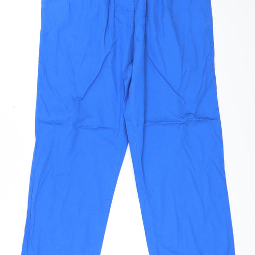 Cotton Traders Womens Blue   Trousers  Size 18 L27 in