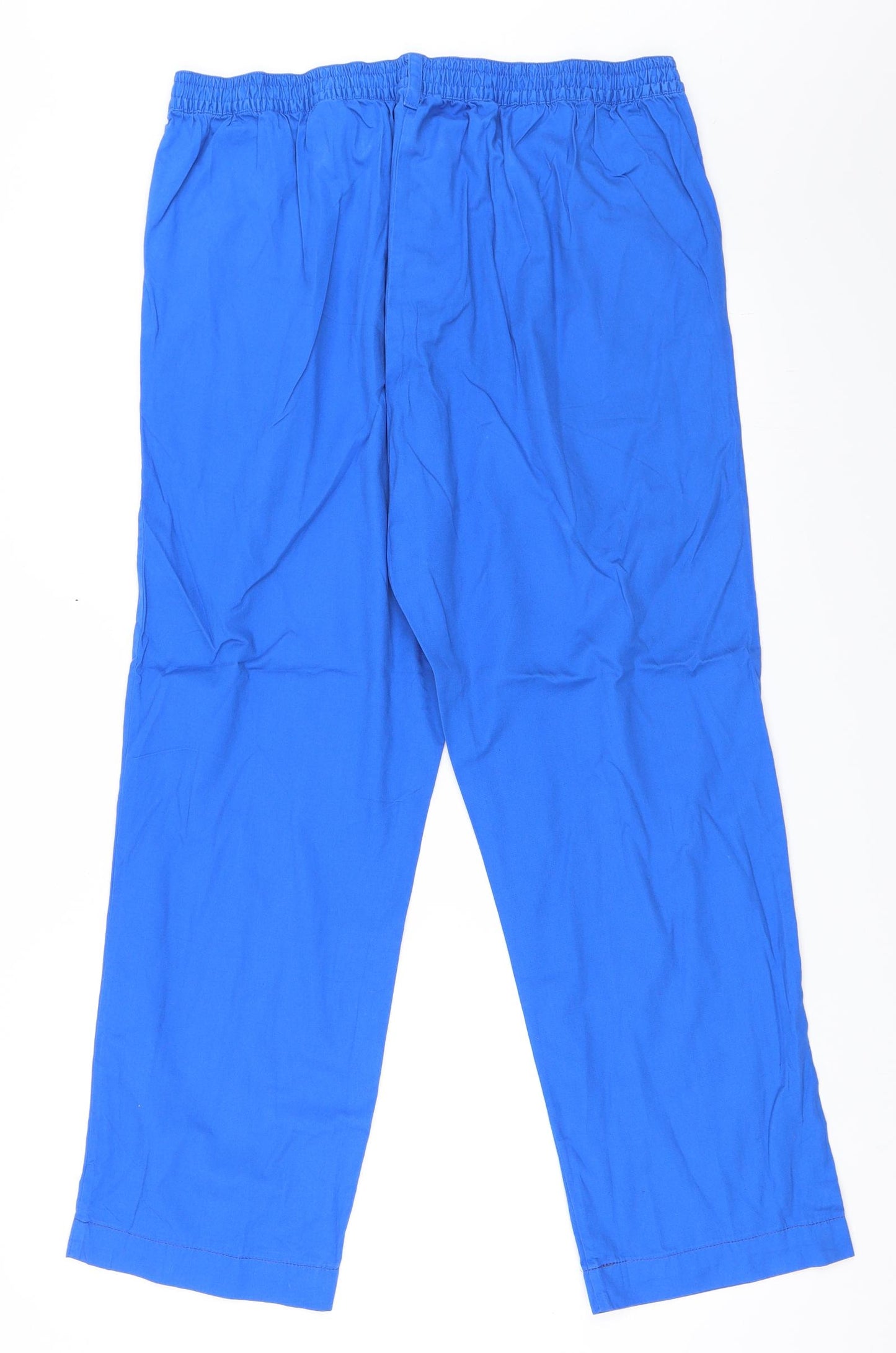 Cotton Traders Womens Blue   Trousers  Size 18 L27 in