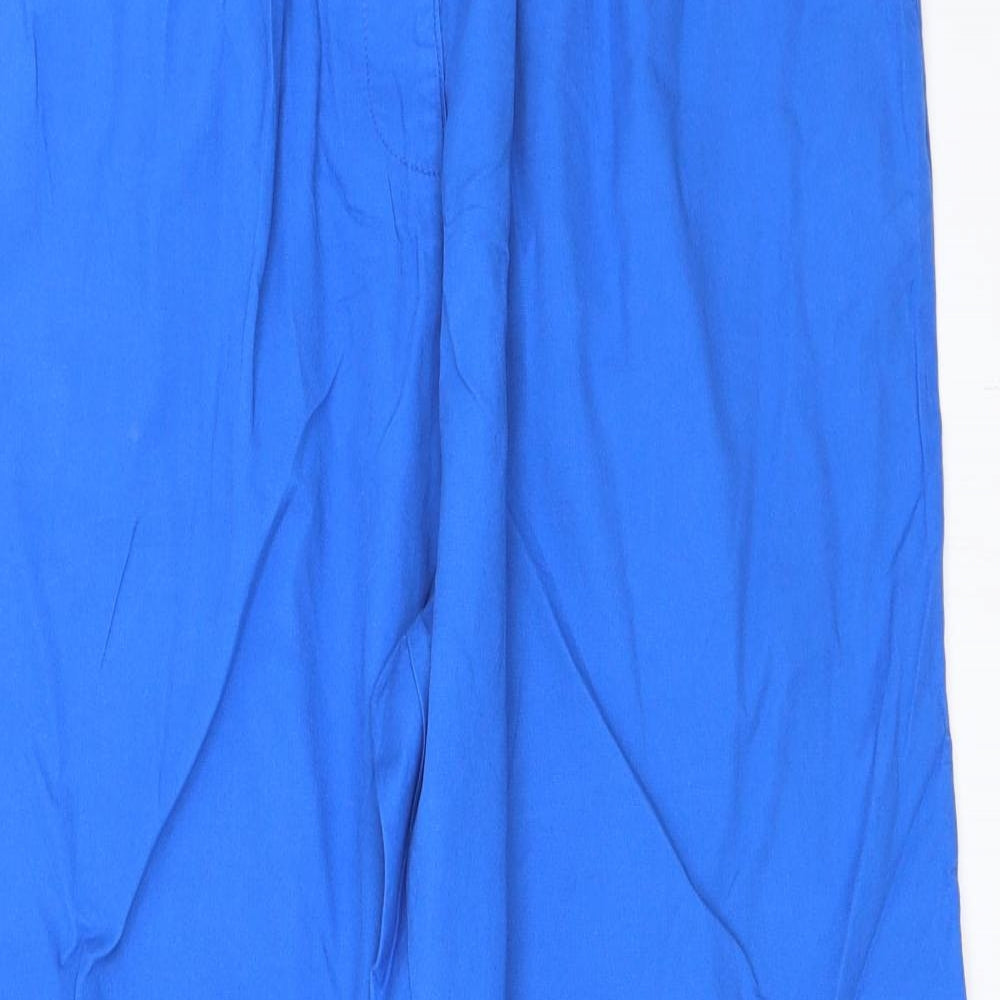 Cotton Traders Womens Blue   Trousers  Size 18 L27 in