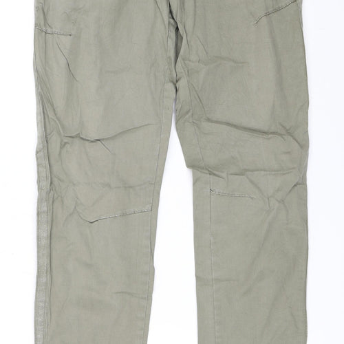 Preworn Womens Green   Straight Jeans Size L L31 in