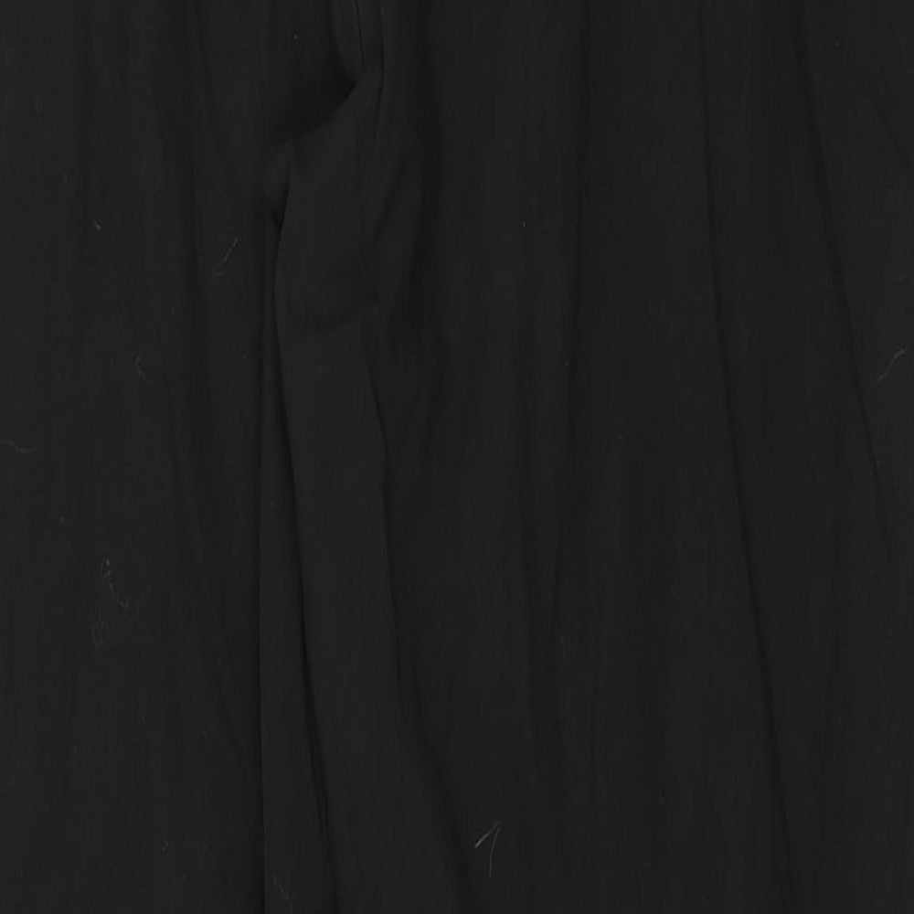Marks and Spencer Womens Black   Trousers  Size 14 L28 in