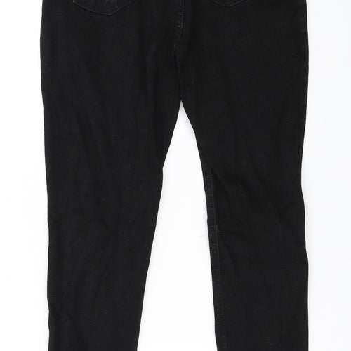 New Look Womens Black  Denim Skinny Jeans Size 10 L26 in
