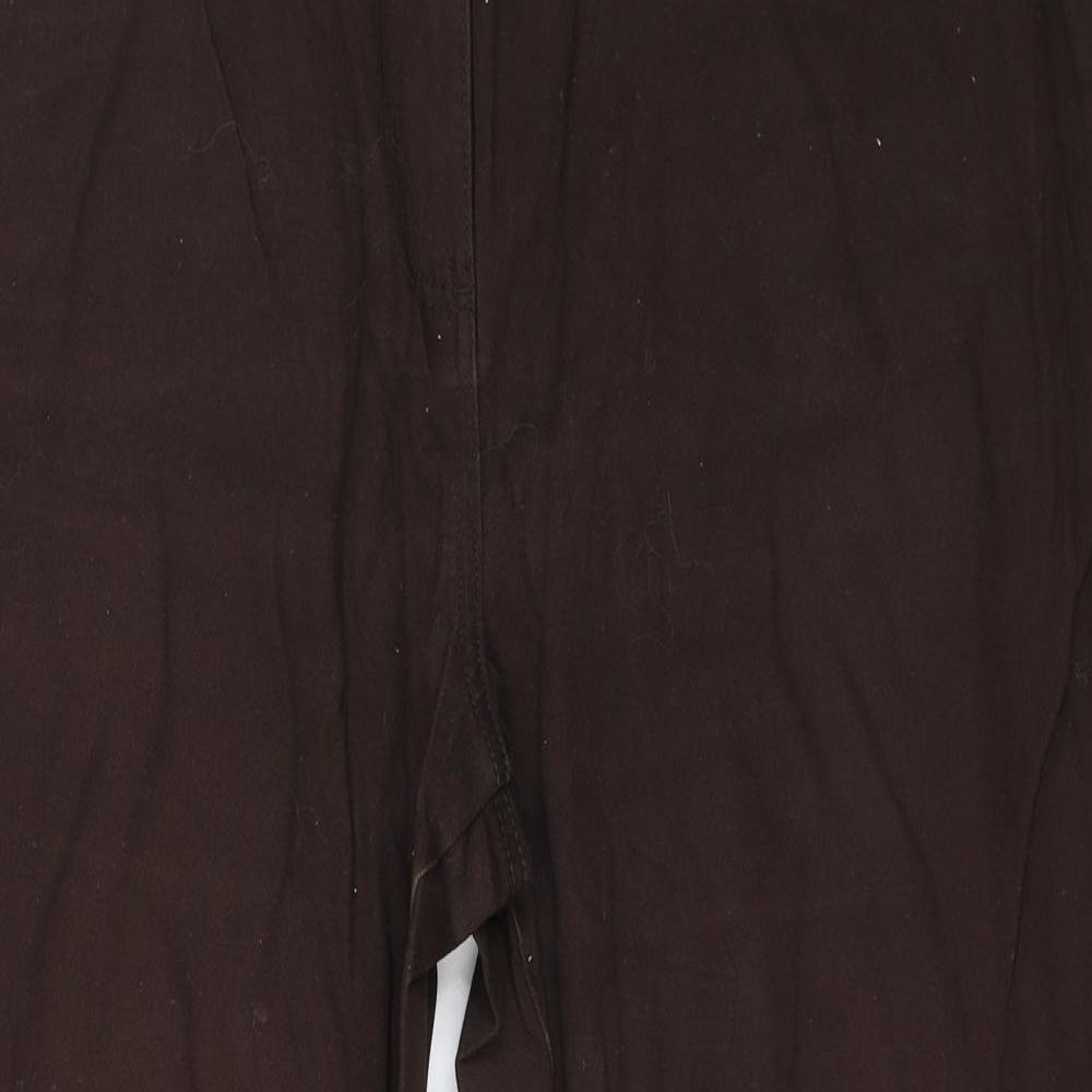 Debenhams Womens Brown   Straight Jeans Size 20 L26 in