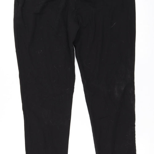 NEXT Womens Black   Trousers  Size 10 L28 in