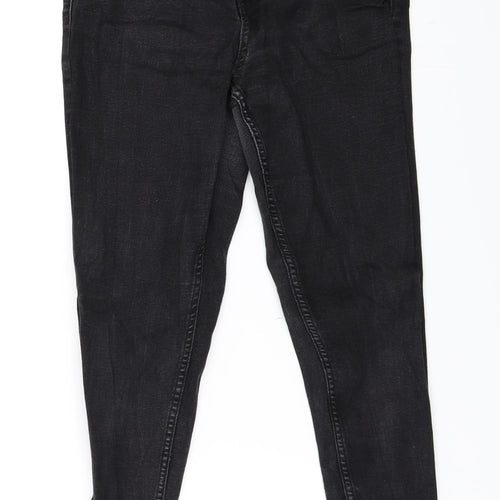 Marks and Spencer Womens Black  Denim Skinny Jeans Size 10 L27 in