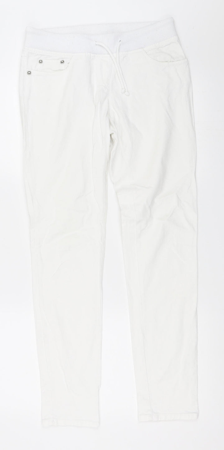 Stone Kit Womens White   Skinny Jeans Size 36 L30 in
