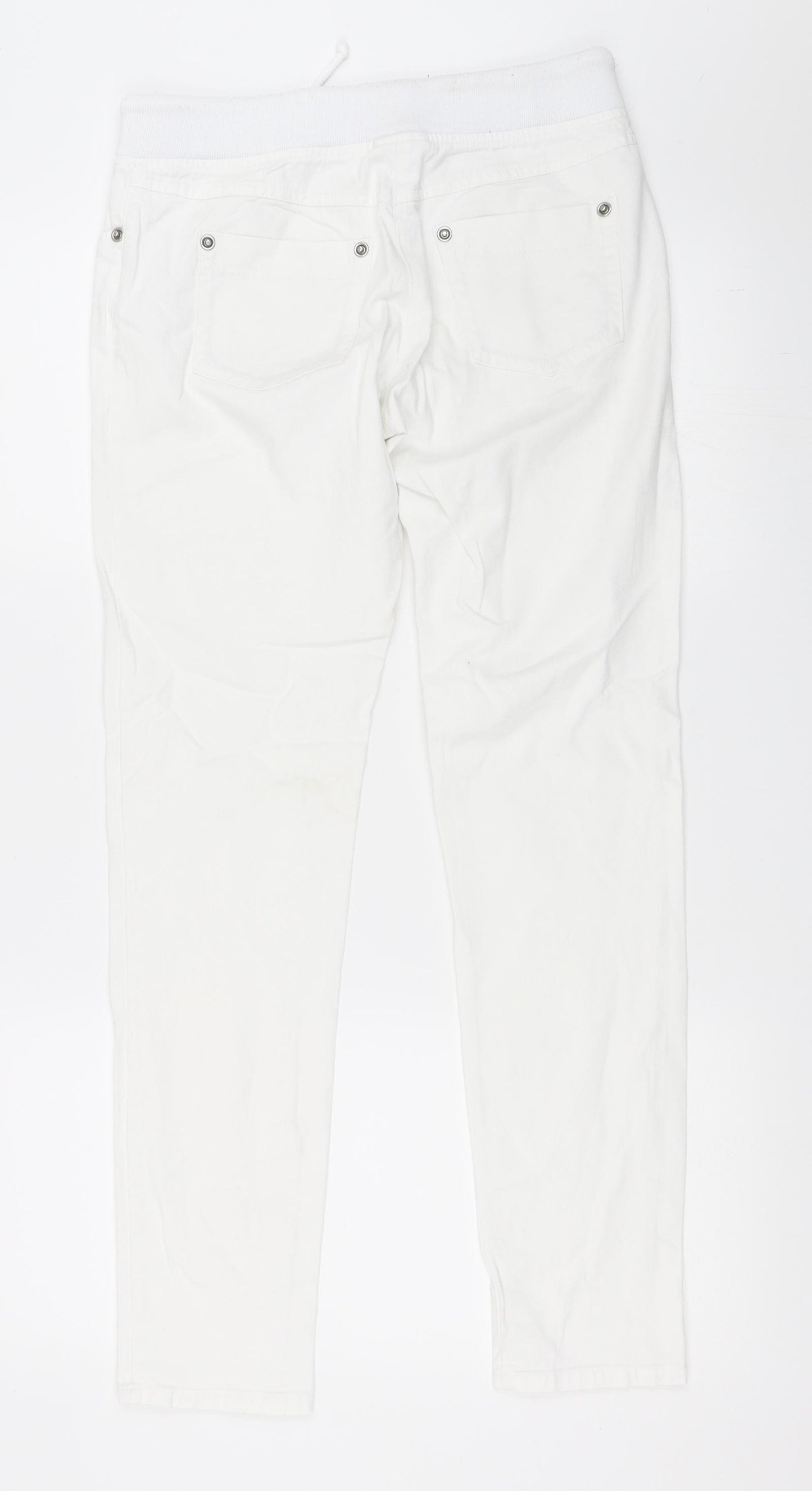 Stone Kit Womens White   Skinny Jeans Size 36 L30 in