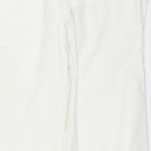 CMD Womens White   Sweatpants Trousers Size 44 L27 in
