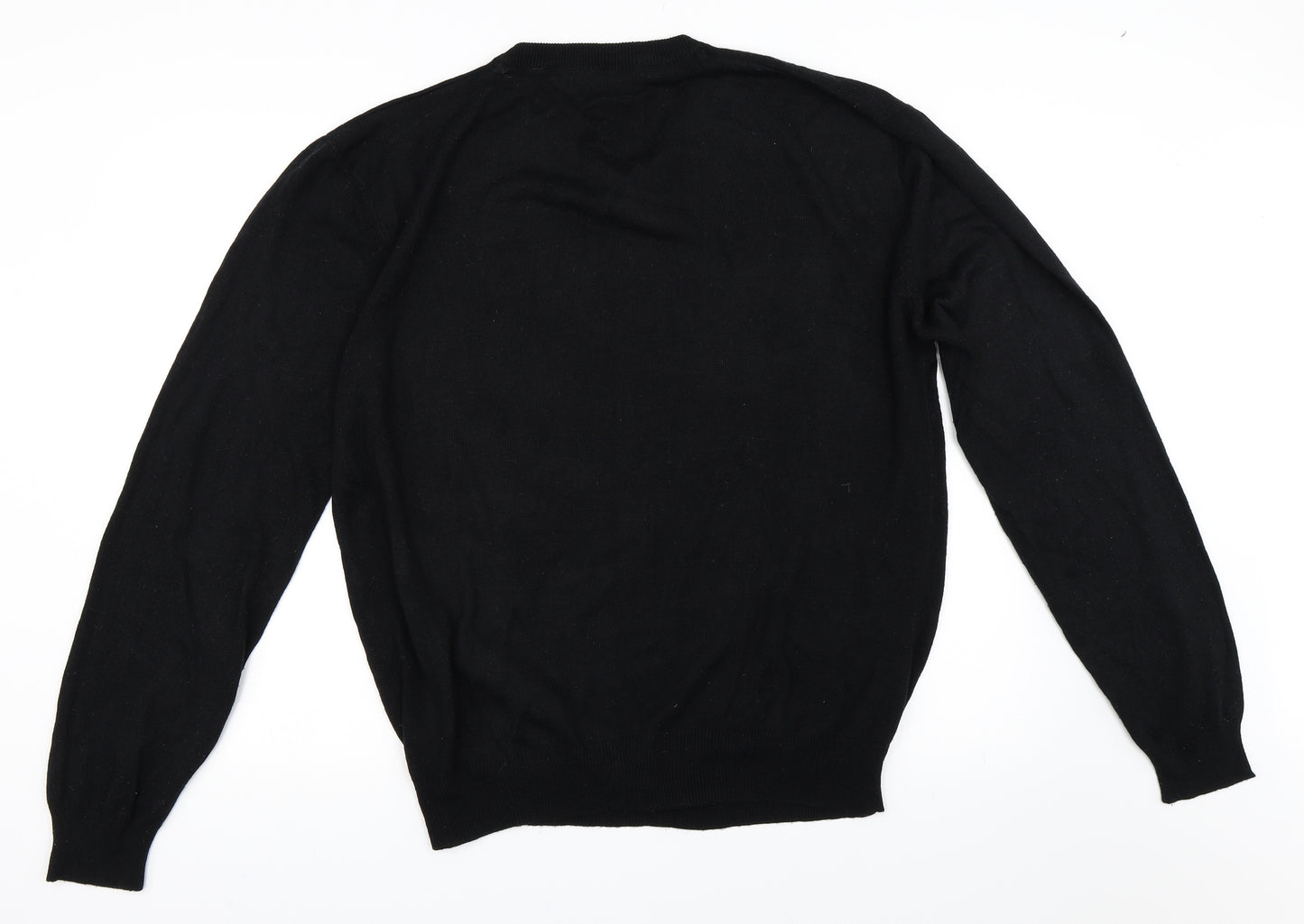 Pierre Cardin Mens Black   Pullover Jumper Size 3XL