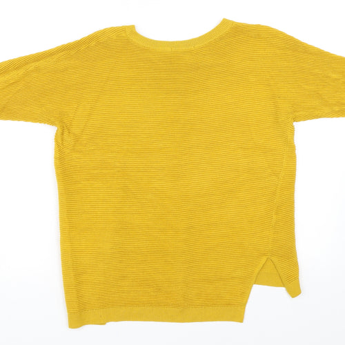 TU Womens Yellow   Pullover Jumper Size 12