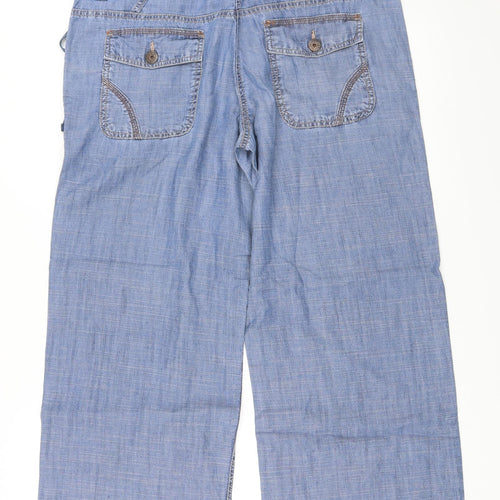 NEXT Womens Blue  Denim Cropped Jeans Size 14 L25 in