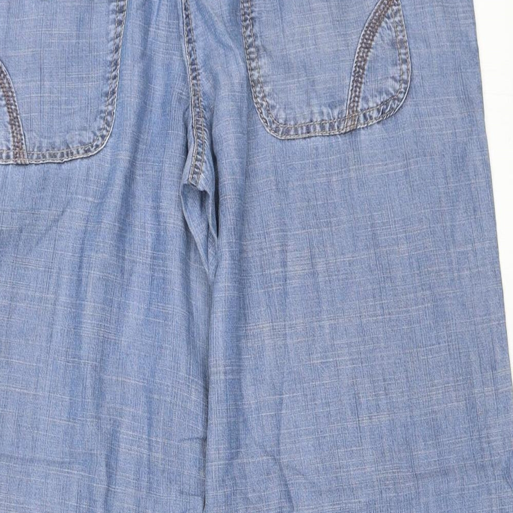 NEXT Womens Blue  Denim Cropped Jeans Size 14 L25 in