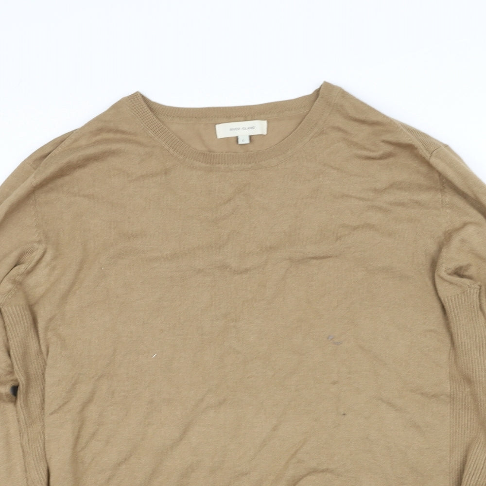 River Island Womens Beige   Pullover Jumper Size L