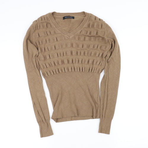 ebelivable Womens Beige   Pullover Jumper Size L