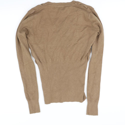 ebelivable Womens Beige   Pullover Jumper Size L
