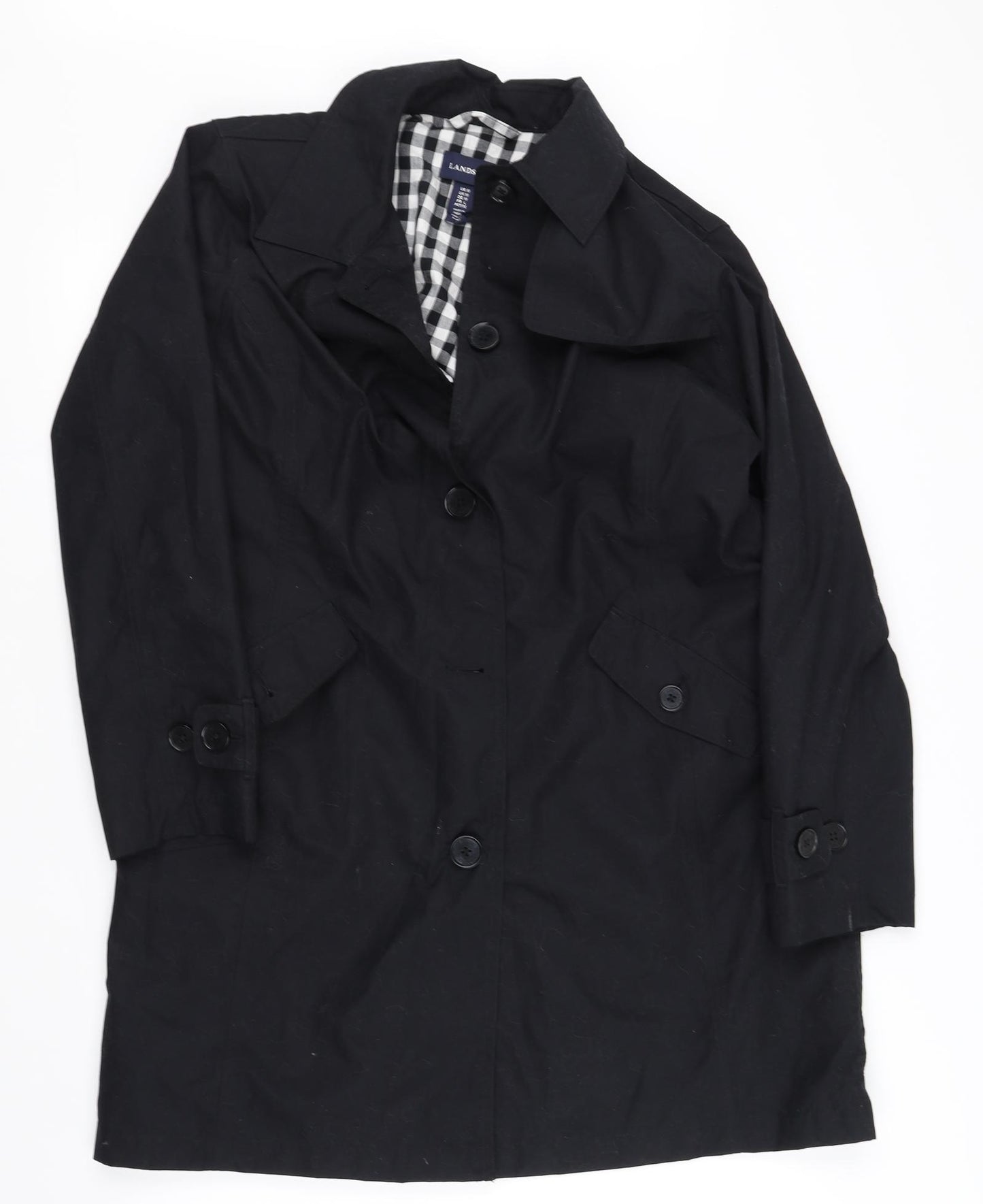 lands end Womens Black   Jacket  Size M