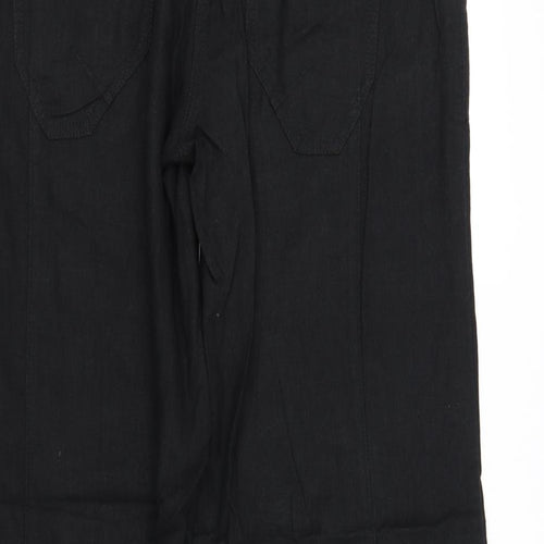NEXT Womens Black   Trousers  Size 14 L32 in