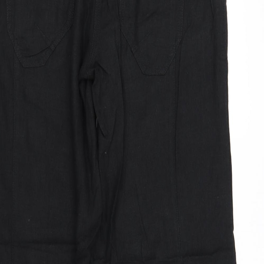 NEXT Womens Black   Trousers  Size 14 L32 in