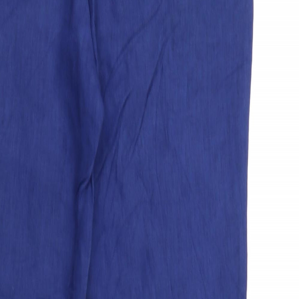 Laura Ashley Womens Blue   Trousers  Size 8 L34 in