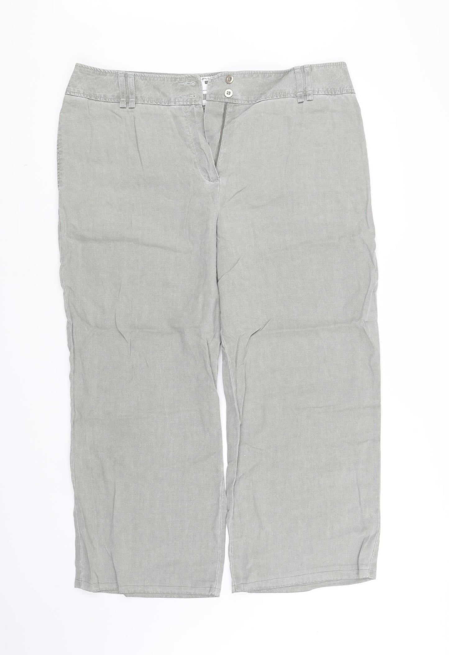pre worn Womens Grey   Trousers  Size 16 L30 in