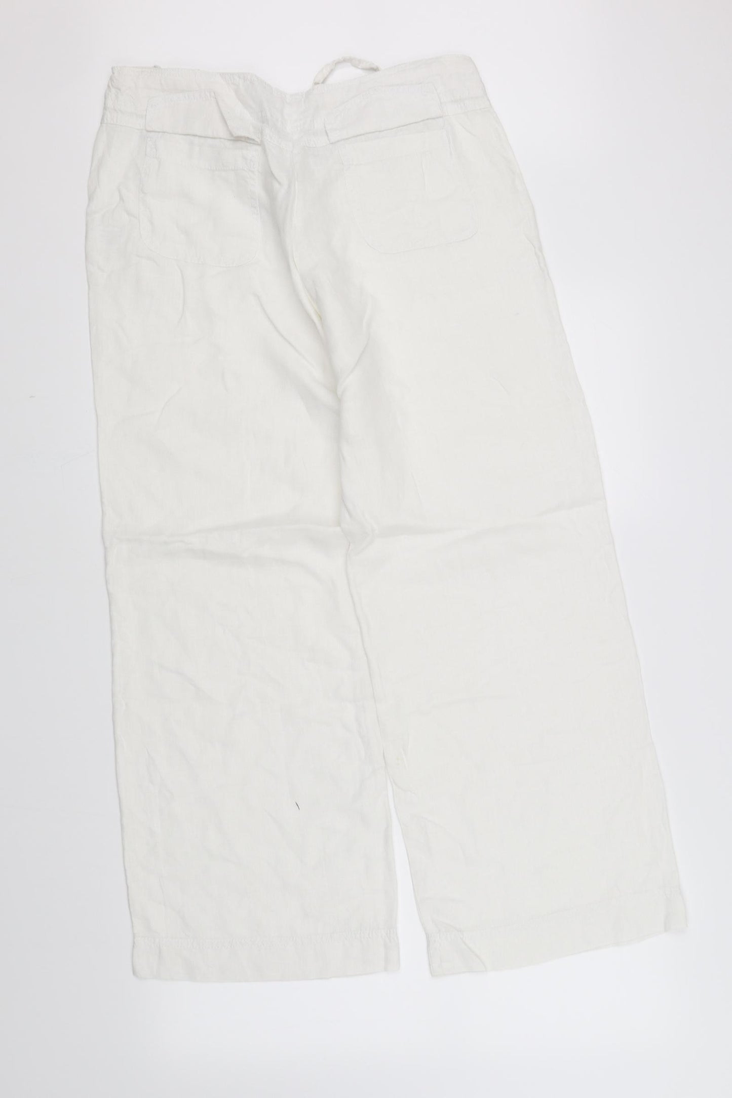 Atmosphere Womens White   Trousers  Size 10 L32 in