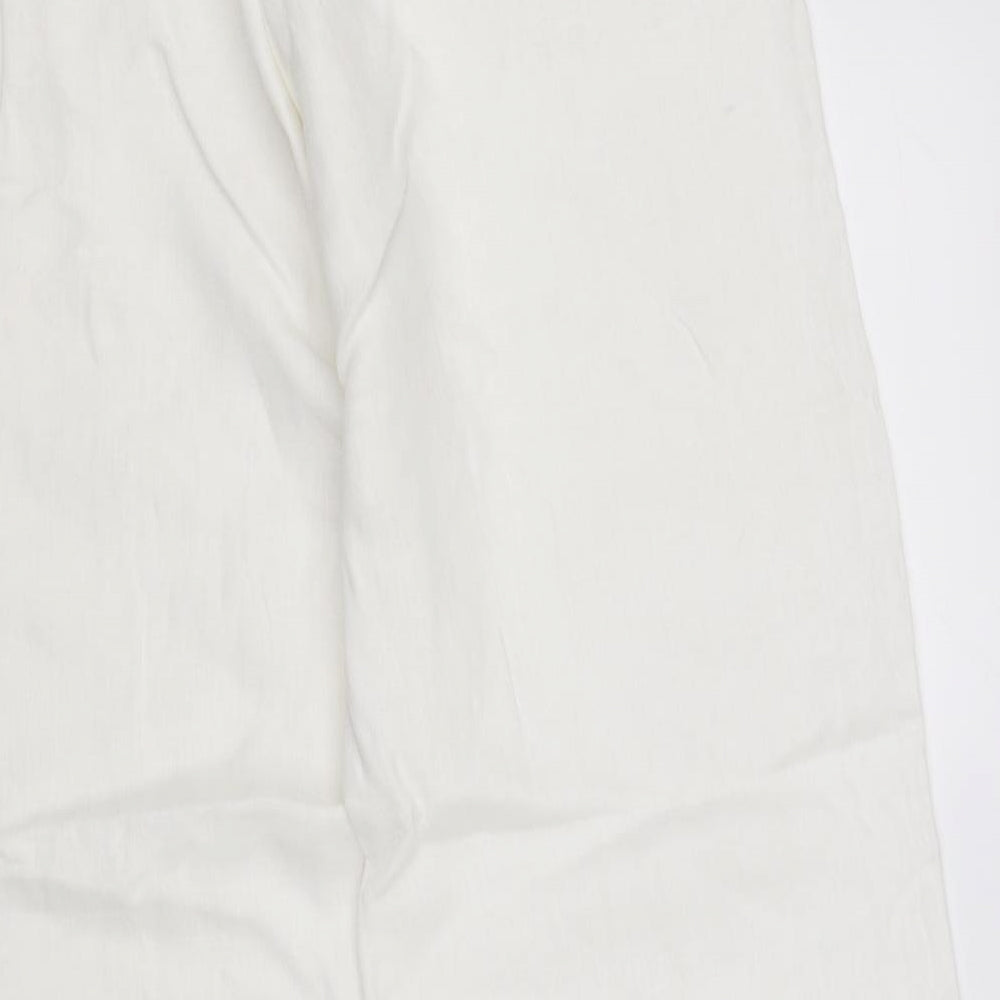 Atmosphere Womens White   Trousers  Size 10 L32 in