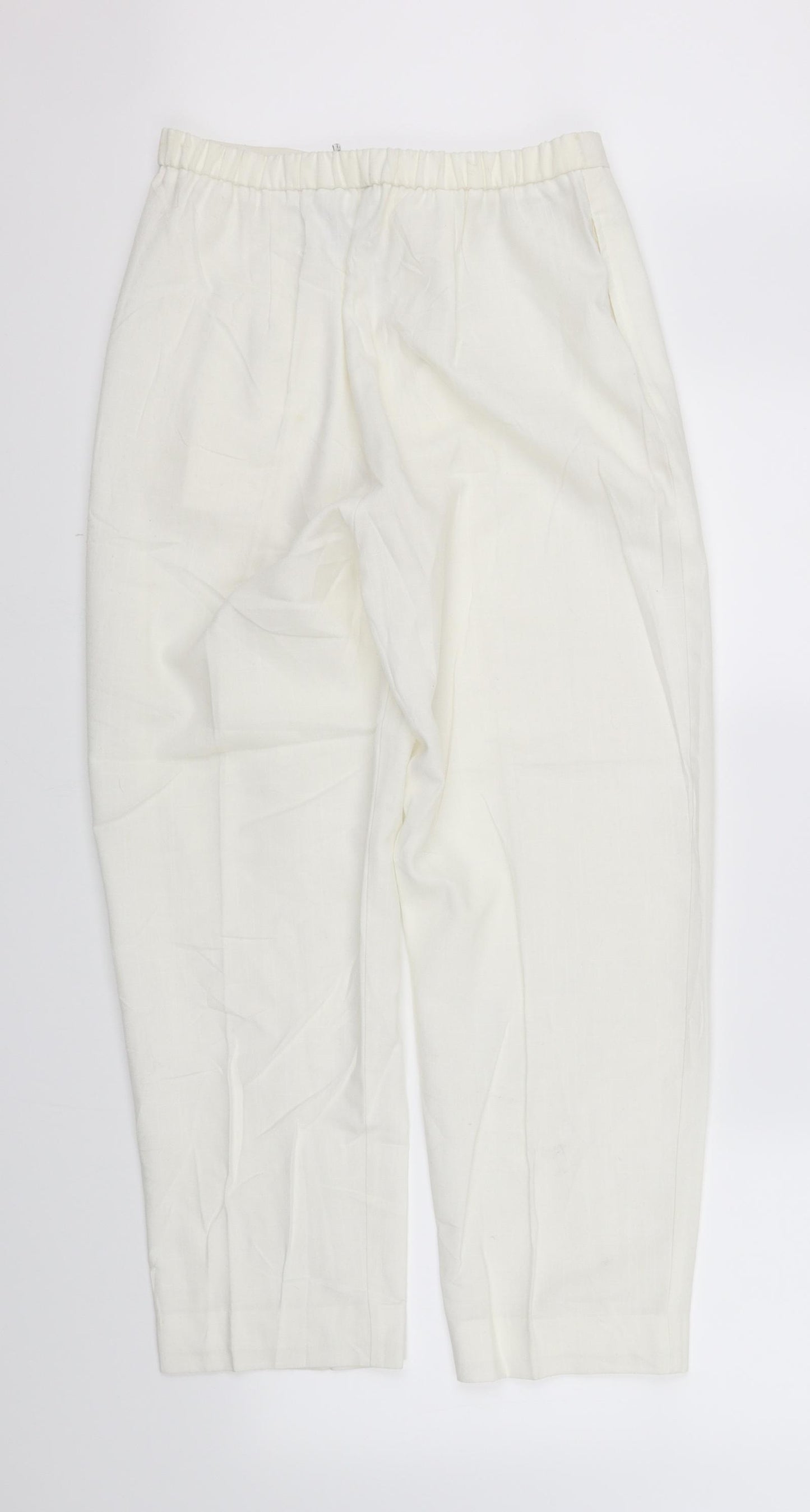 pre worn Womens Silver   Trousers  Size 14 L28 in