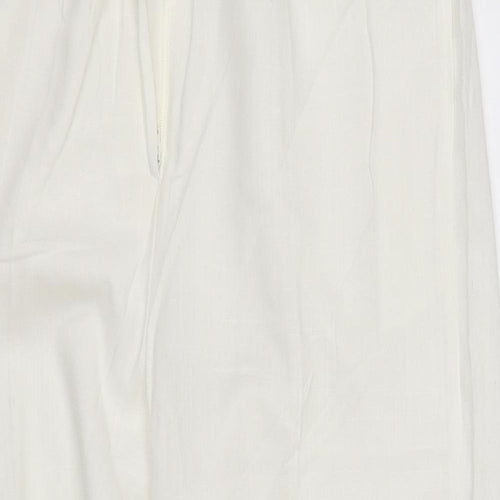 pre worn Womens Silver   Trousers  Size 14 L28 in