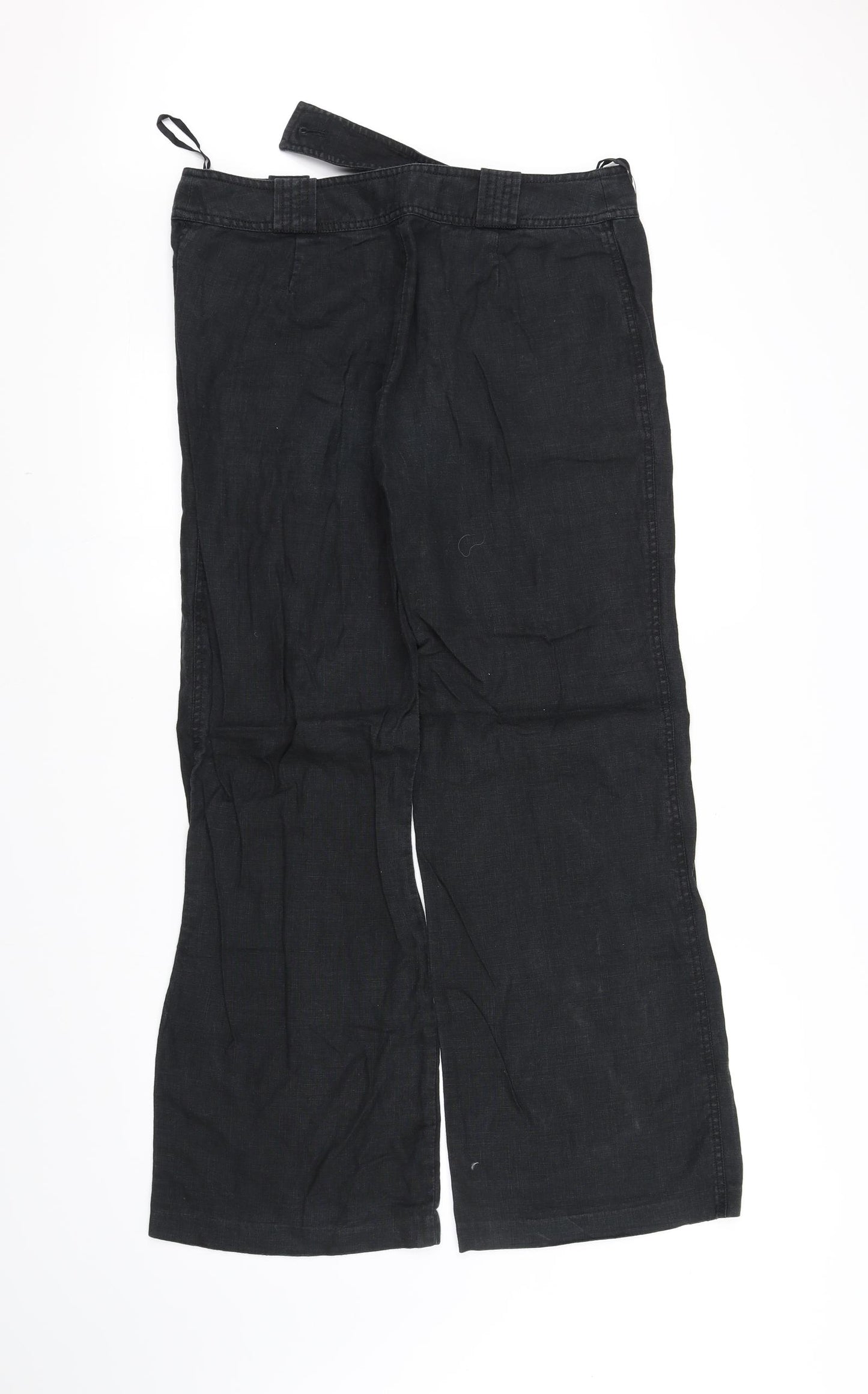 NEXT Womens Black   Trousers  Size 12 L34 in
