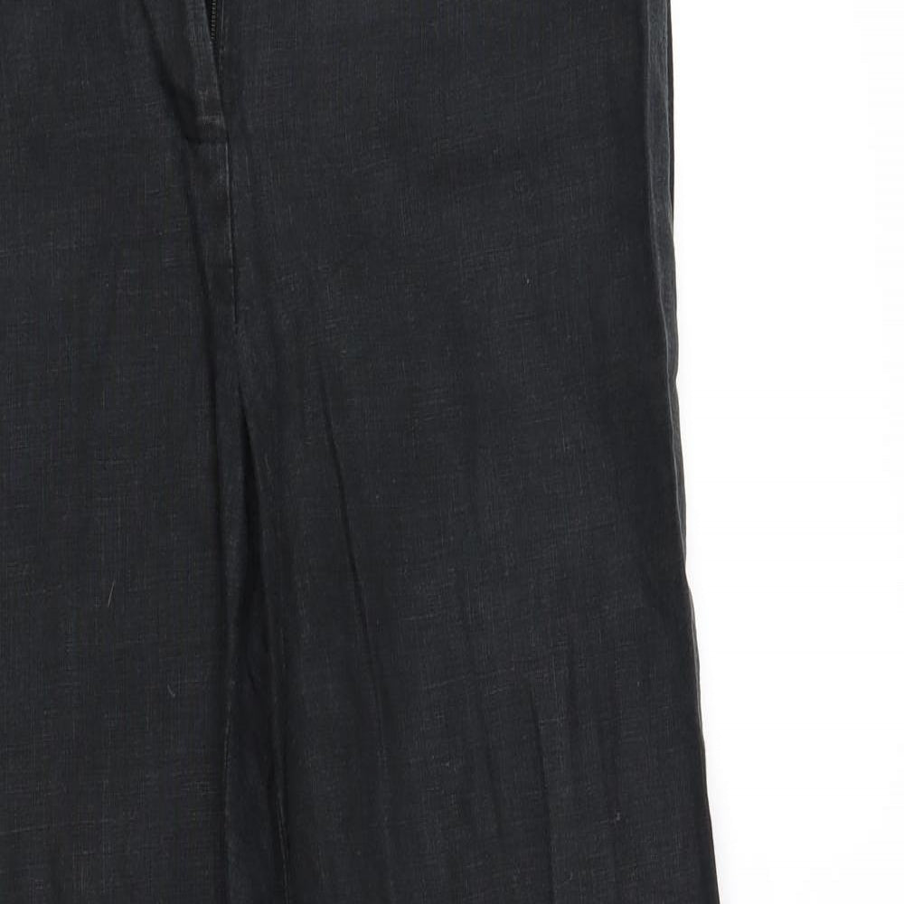 NEXT Womens Black   Trousers  Size 12 L34 in